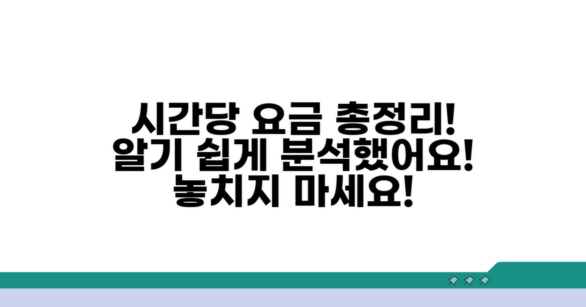 시간별 수수료율 상세 분석
