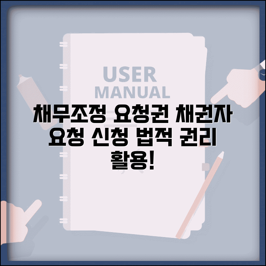 채무조정 요청권 행사법 | 채권자 요청권 신청 | 법적 권리 활용방법