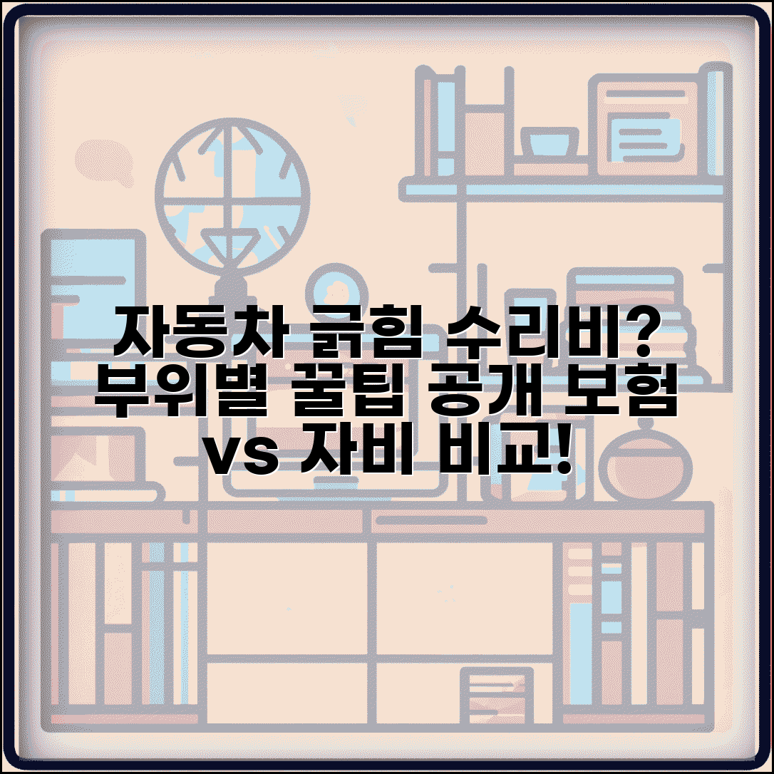 자동차 긁힘 수리비 얼마나 나올까요 | 차량 긁힘 | 수리비 | 부위별 비용 | 보험처리 vs 자비수리