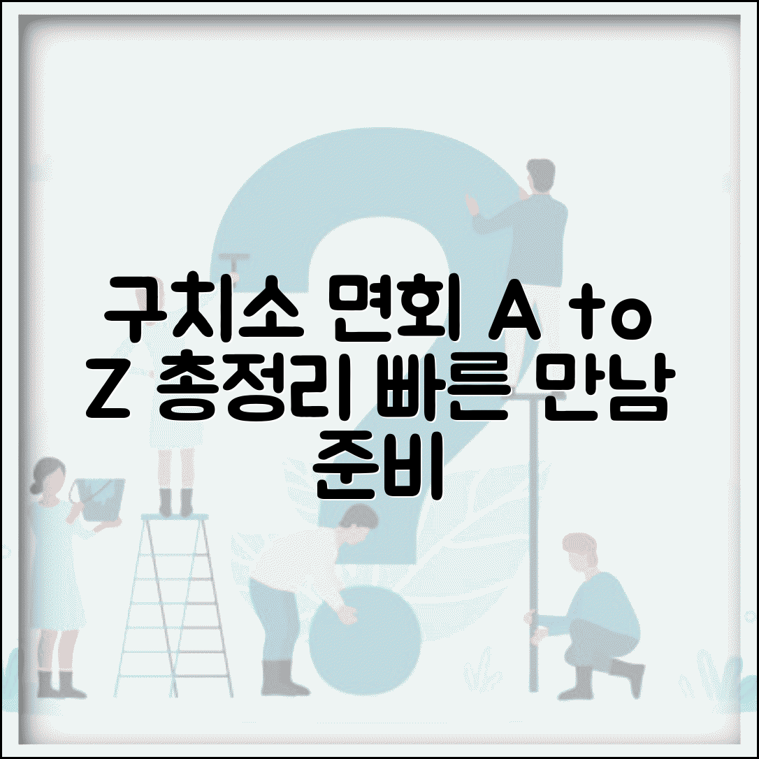 구치소 면회 절차 도착부터 만남까지 총정리