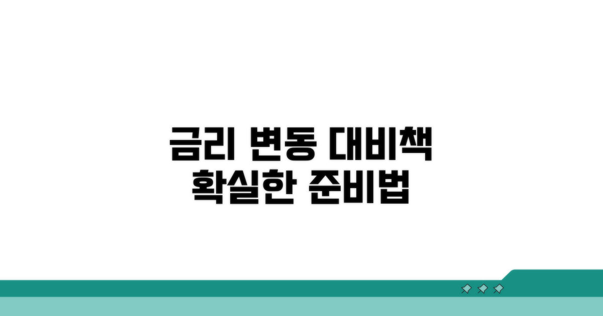 금리 변동 시기, 이렇게 준비하세요