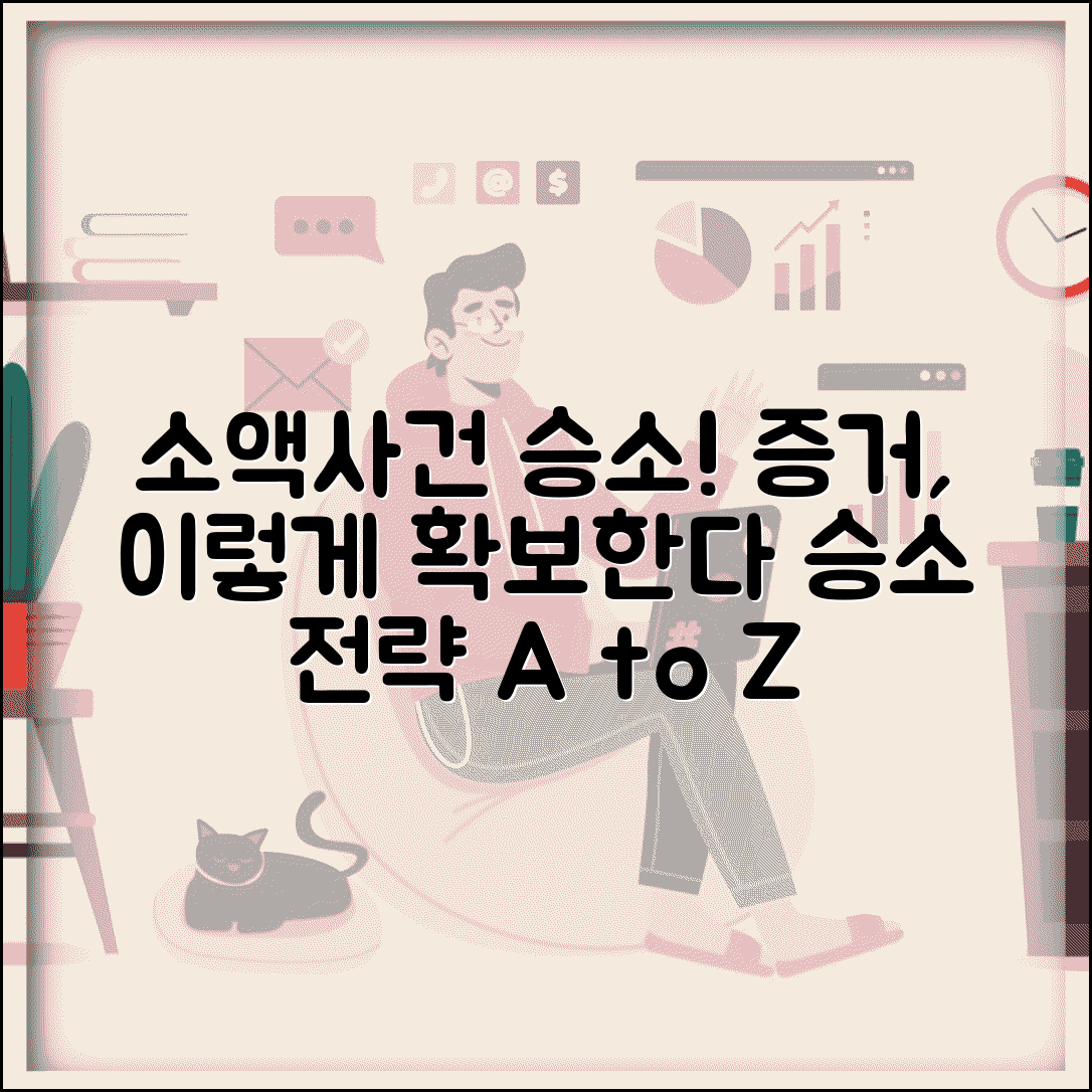 소액사건 승소 전략 증거 확보 방법 가이드