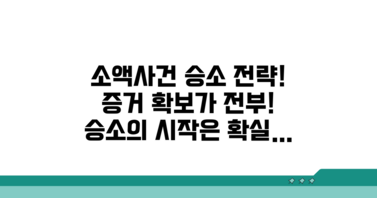 소액사건 승소, 증거 확보부터 시작
