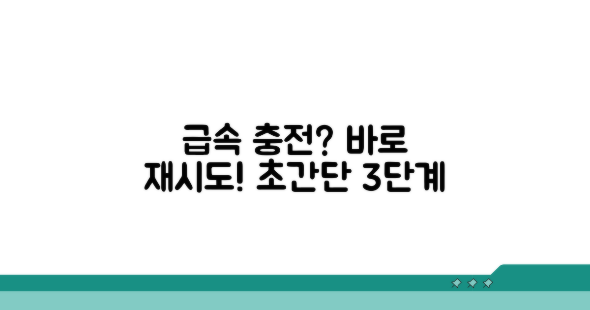 단계별 급속 충전 재시도 방법