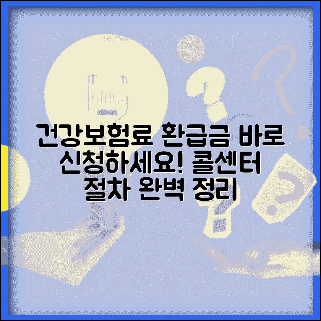 건강보험료 환급금 신청 전화 | 콜센터 이용 방법, 절차, 필요 서류 총정리