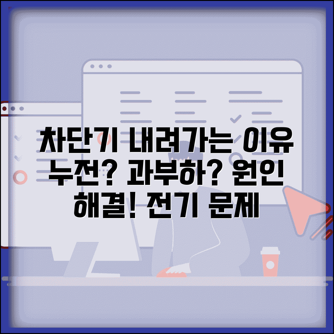 차단기 내려가는 이유 해결법 | 누전차단기 트립 원인 | 과부하 누전 차단기 점검 | 전기 차단기 문제