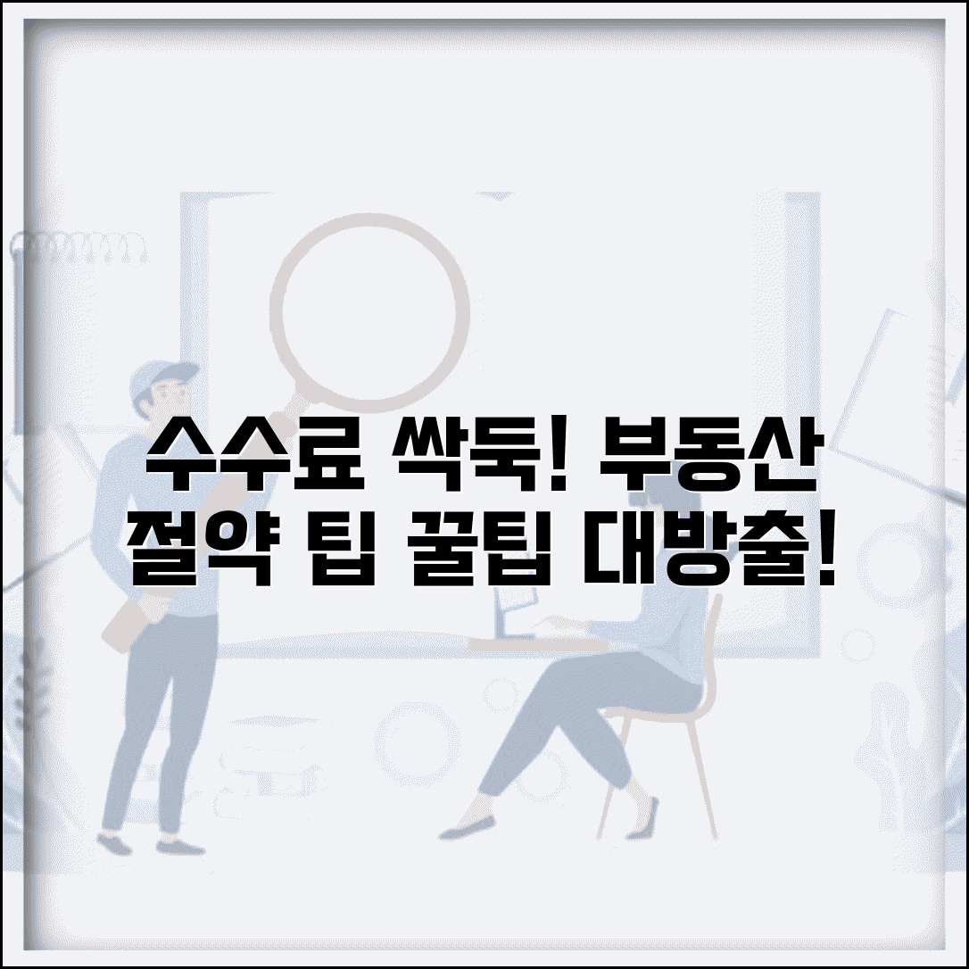 중개수수료 절약하는 방법 | 부동산 중개 수수료 줄이는 전략