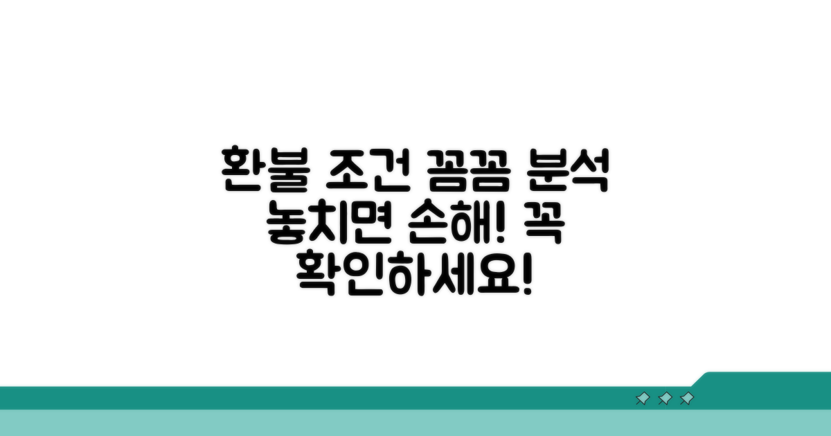 수강료 환불 조건 상세 분석