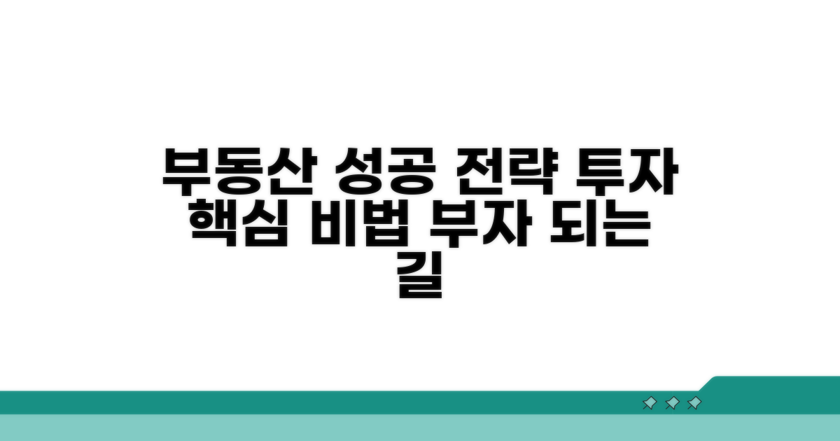 성공적인 부동산 투자 전략