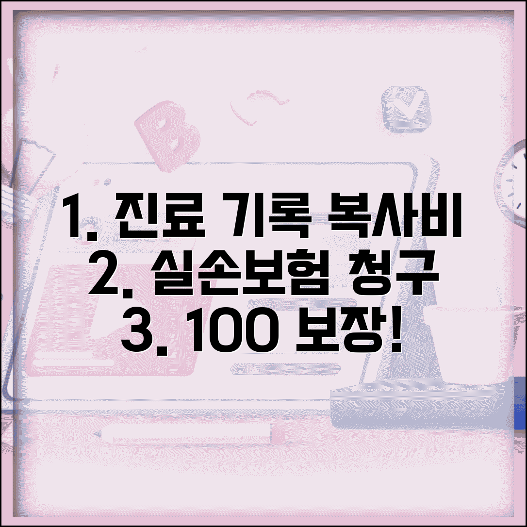 진료 기록 사본 발급 비용 실손 청구 | 의무기록 사본 발급비 보험 보장