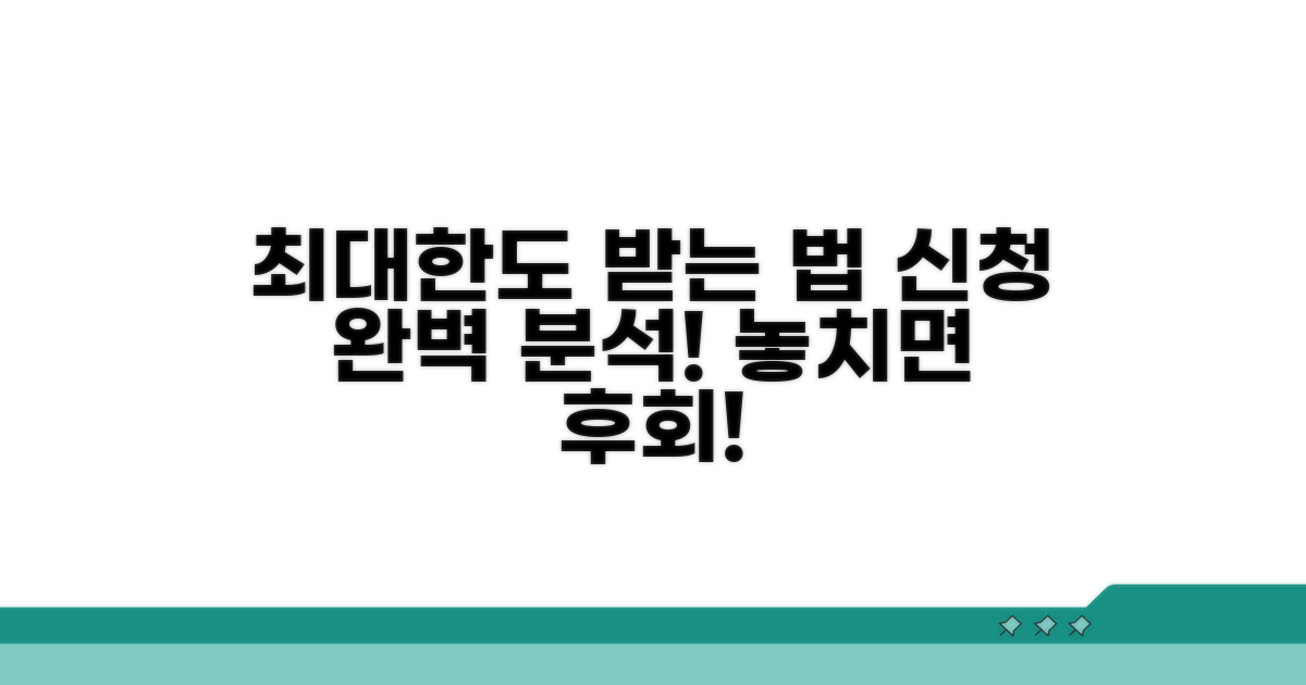 최대한도 받는 신청 절차 총정리