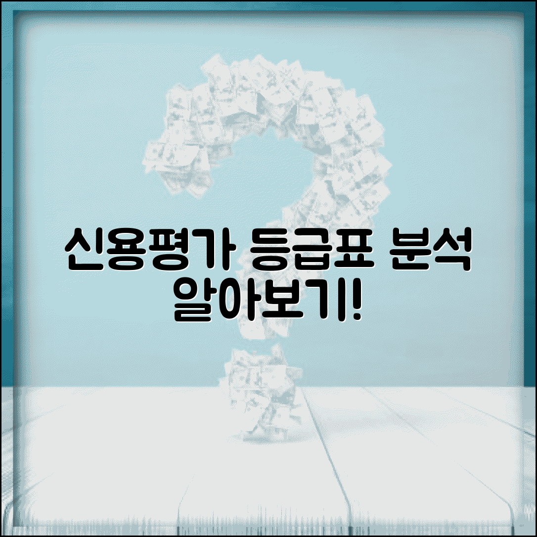 기업신용평가등급표 상세분석 | 회사 신용도 평가 기준, 체크리스트 및 등급별 의미 총정리