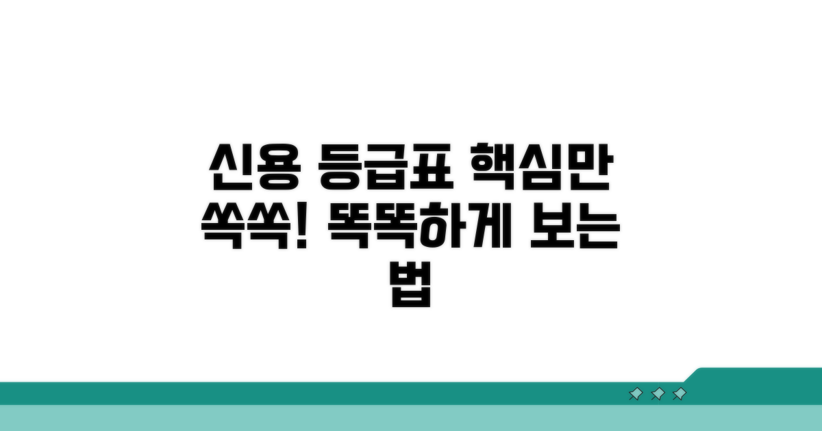 기업 신용 등급표, 무엇부터 볼까?