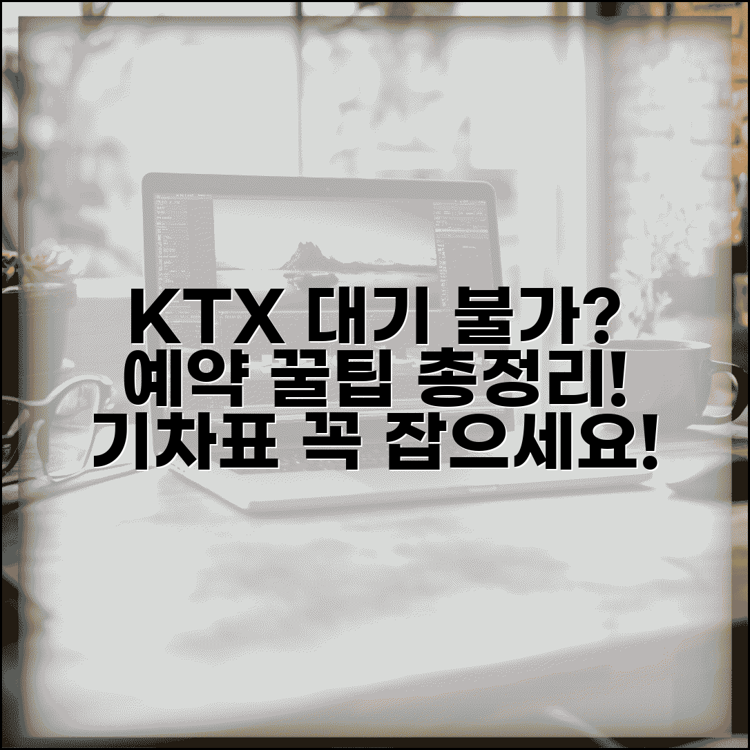 KTX 예약대기 불가 해결법 | 기차표 예약 안될 때 대처법, 팁과 주의사항 총정리