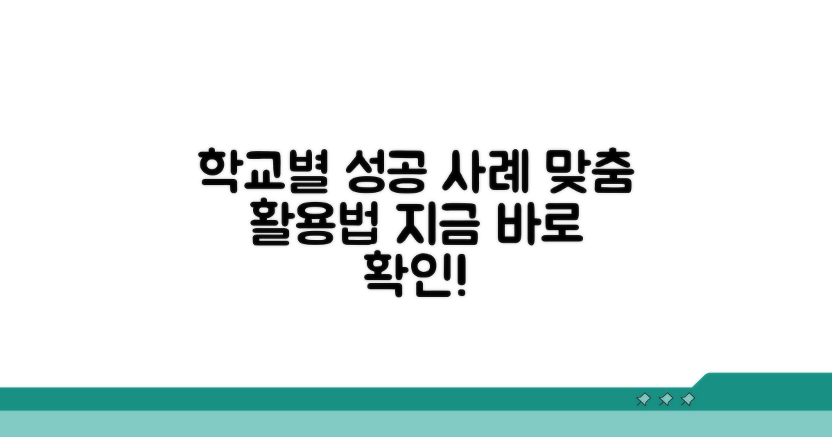 학교별 맞춤 활용 사례 모음