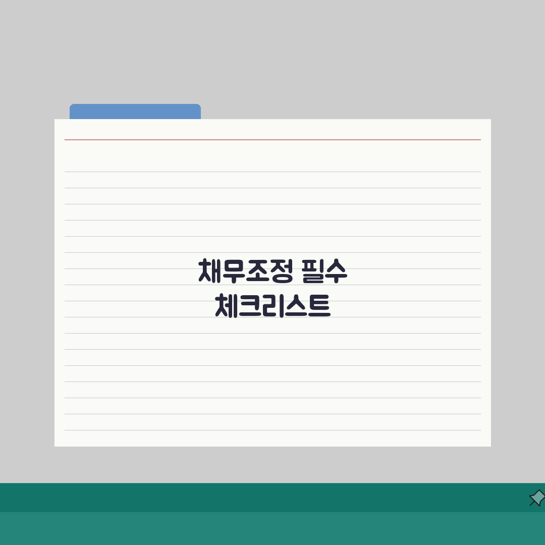 채무조정 신청 방법: 온라인/오프라인 절차 완벽 가이드