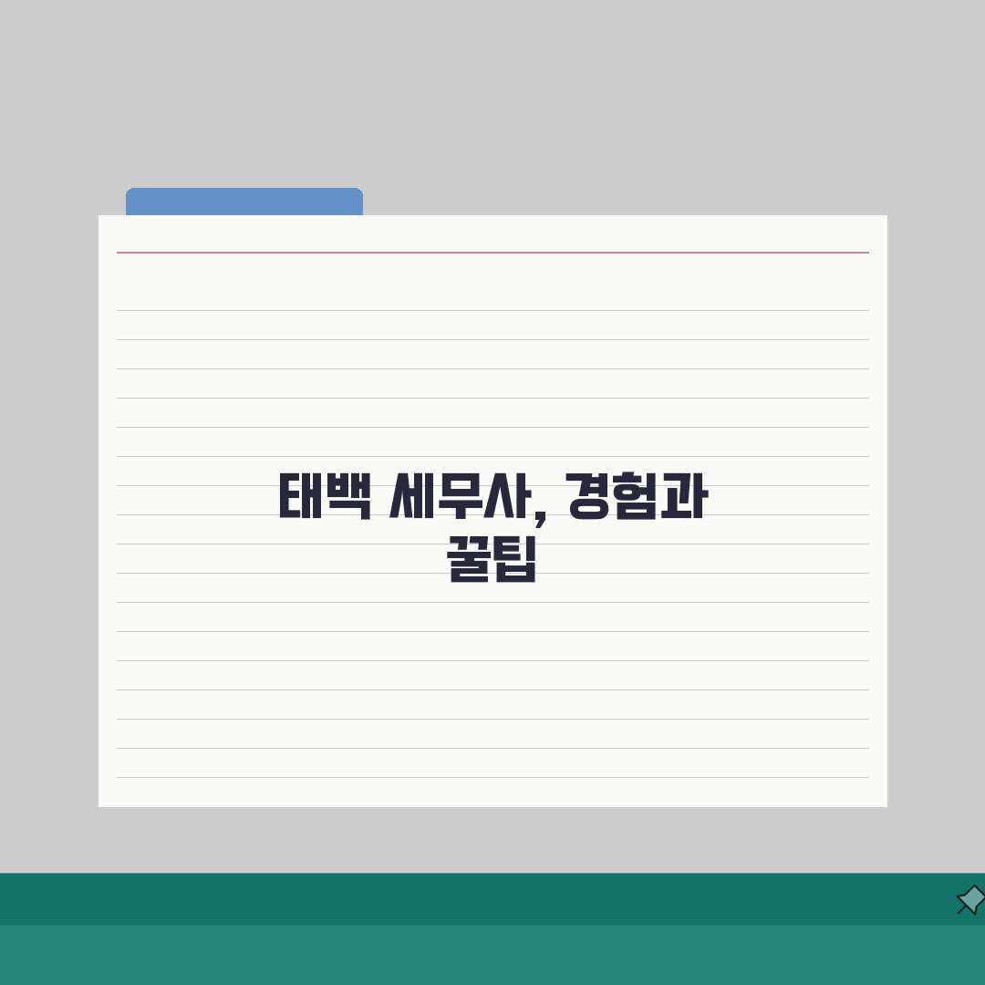강원 태백시 세무사 추천 | 세무 상담 비용, 주소, 필요정보 총정리 솔직후기