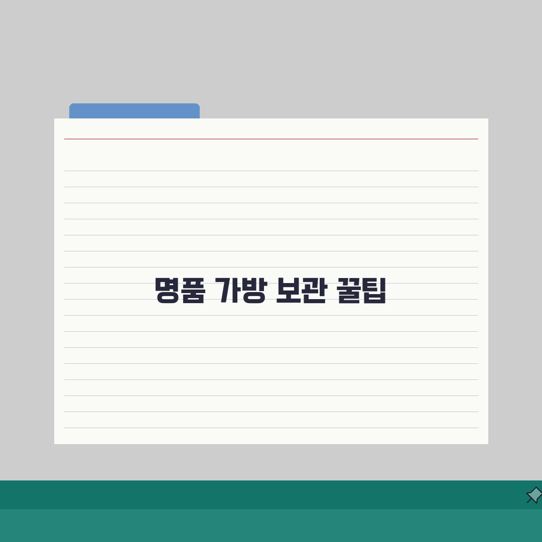 명품 가방 관리 방법 보관법 | 명품 백 보관과 관리 팁 A to Z