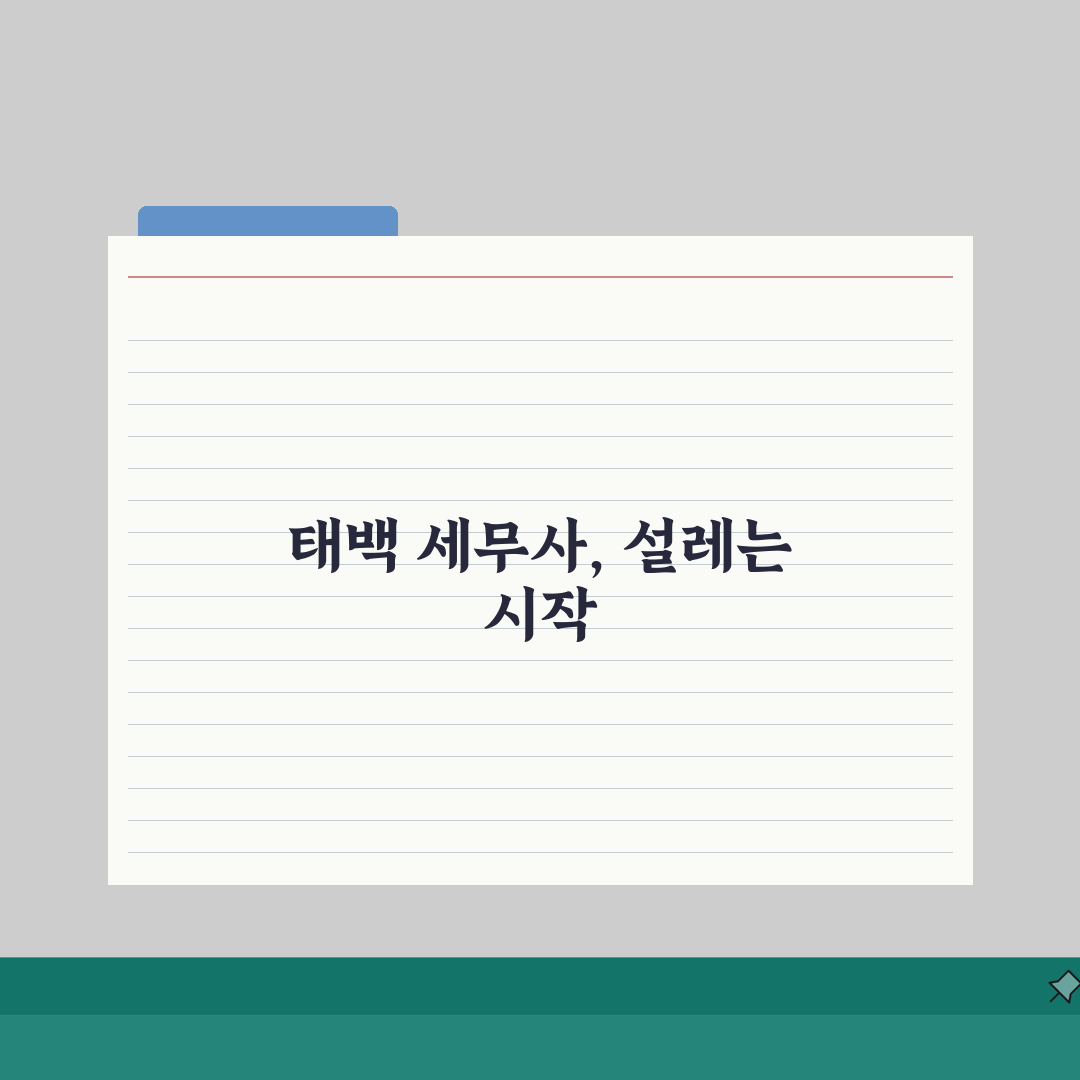 강원 태백시 세무사 추천 | 세무 상담 비용, 주소, 필요정보 총정리 솔직후기